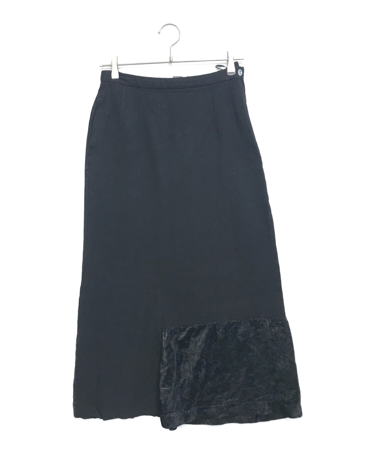 tricot COMME des GARCONS (トリココムデギャルソン) 切替スカート ブラック サイズ:表記なし