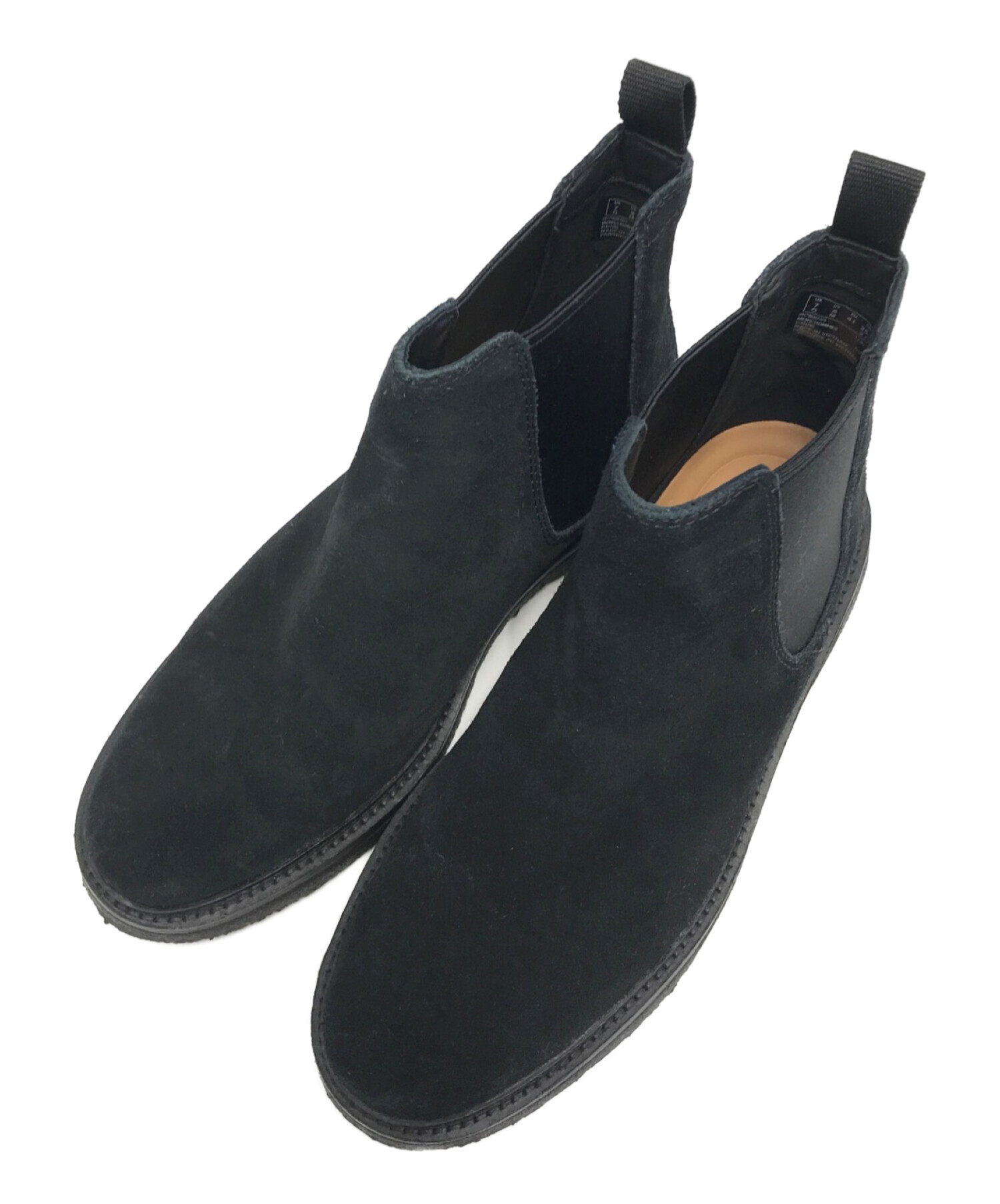 中古・古着通販】CLARKS (クラークス) サイドゴアブーツ ブラック ...