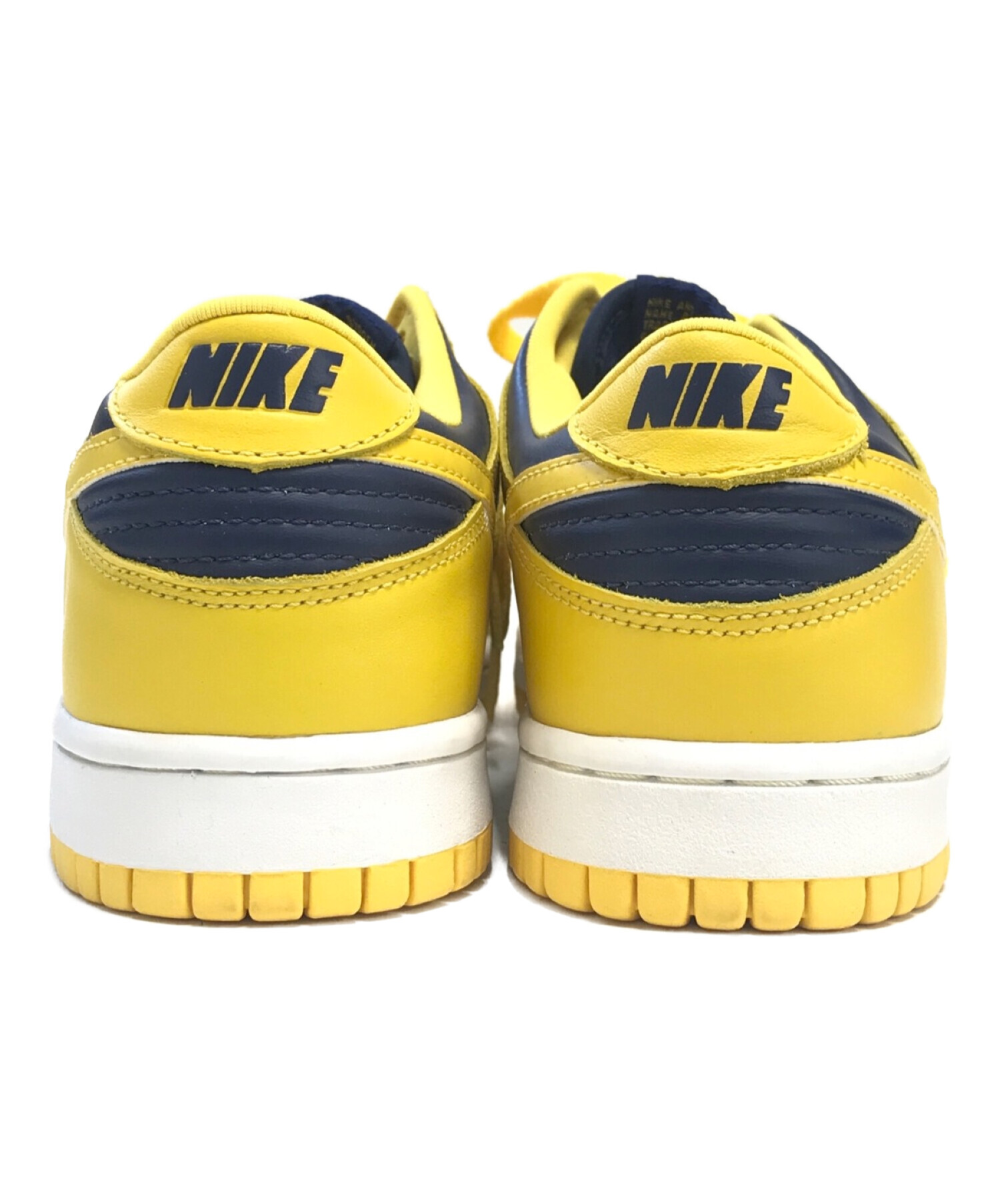 中古・古着通販】NIKE (ナイキ) ローカットスニーカー イエロー×ネイビー サイズ:US9/UK8/EUR42.5/27cm｜ブランド・古着通販  トレファク公式【TREFAC FASHION】スマホサイト