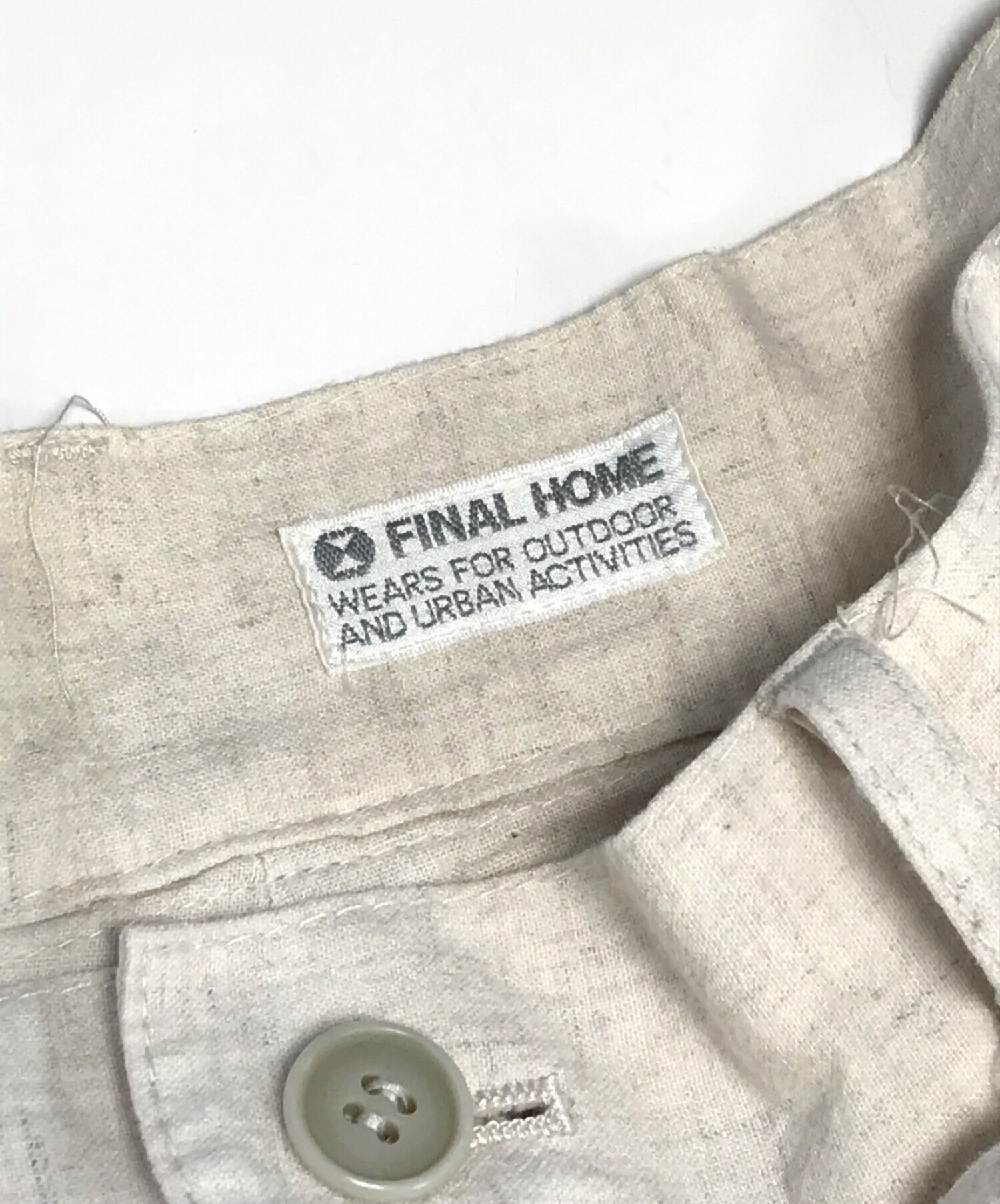 中古・古着通販】FINAL HOME (ファイナルホーム) ギミックギャザー