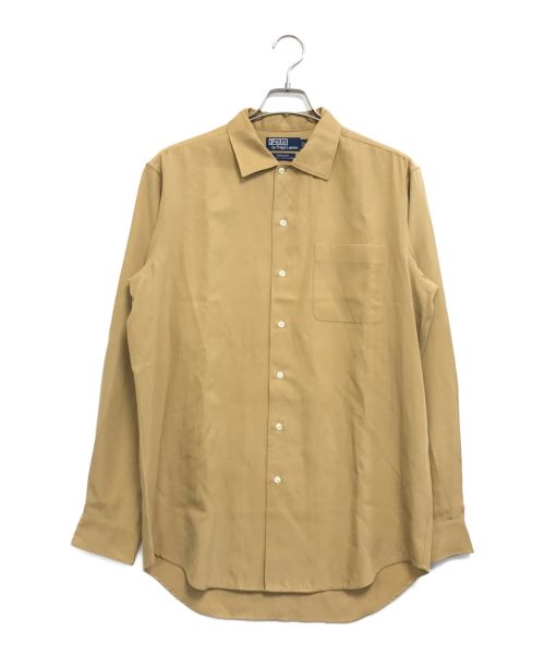 【中古・古着通販】POLO RALPH LAUREN (ポロ・ラルフローレン) 長袖シャツ ベージュ サイズ:S｜ブランド・古着通販  トレファク公式【TREFAC FASHION】スマホサイト