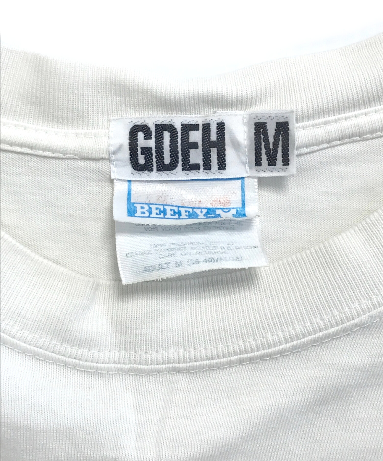 中古・古着通販】GDEH (グッドイナフ) Tシャツ ホワイト サイズ:M