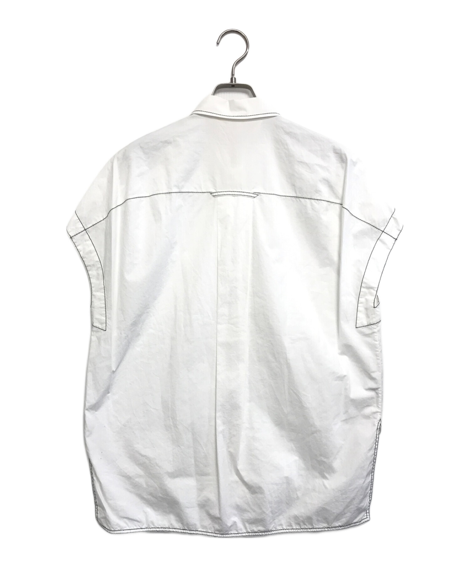 MARNI (マルニ) ノースリーブシャツ ホワイト サイズ:38