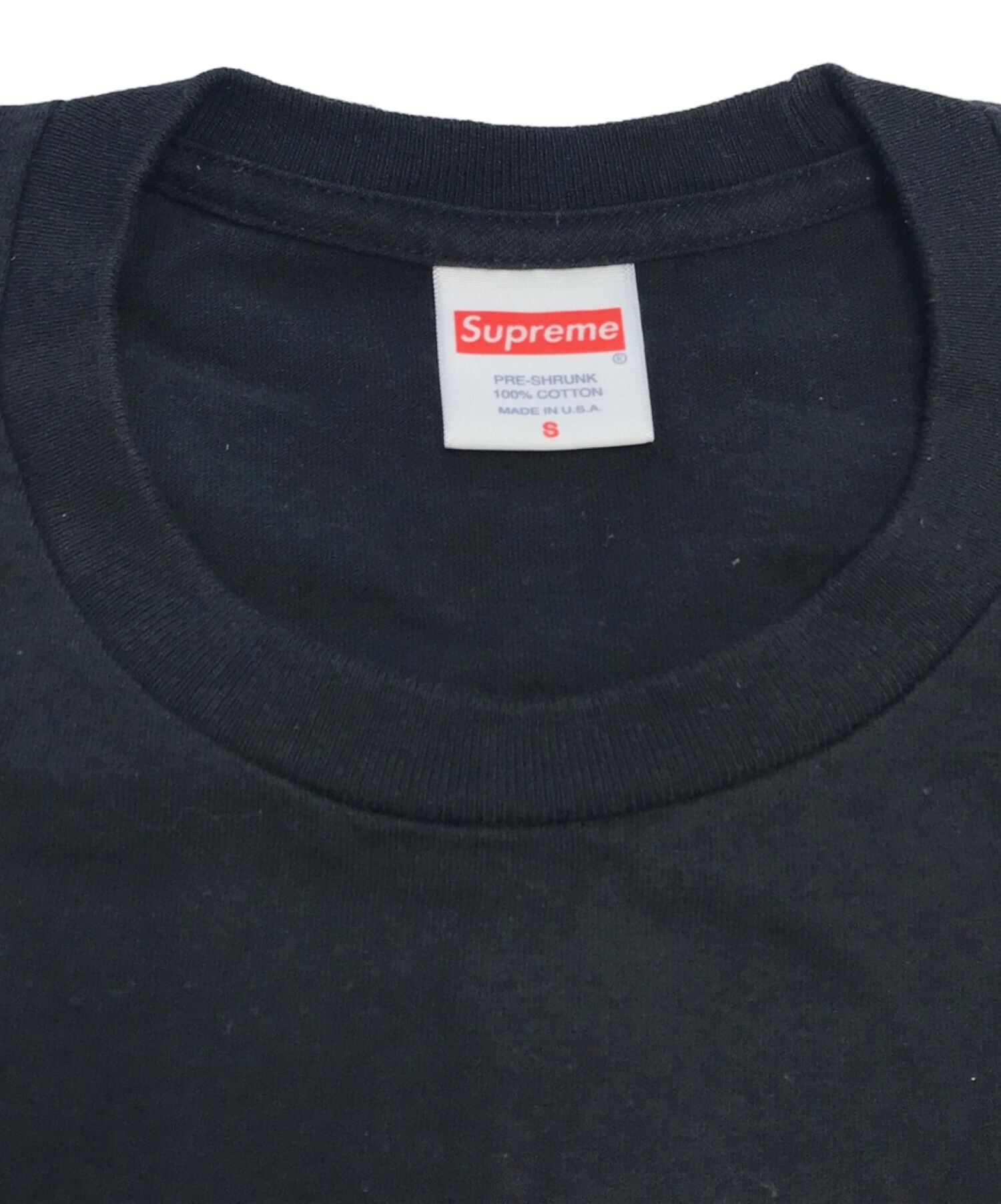 中古・古着通販】SUPREME (シュプリーム) プリントTシャツ ブラック サイズ:Ｓ｜ブランド・古着通販 トレファク公式【TREFAC  FASHION】スマホサイト