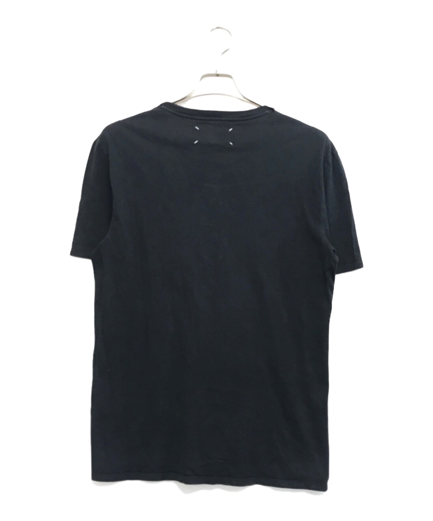 Maison Margiela (メゾンマルジェラ) Tシャツ ブラック サイズ:48