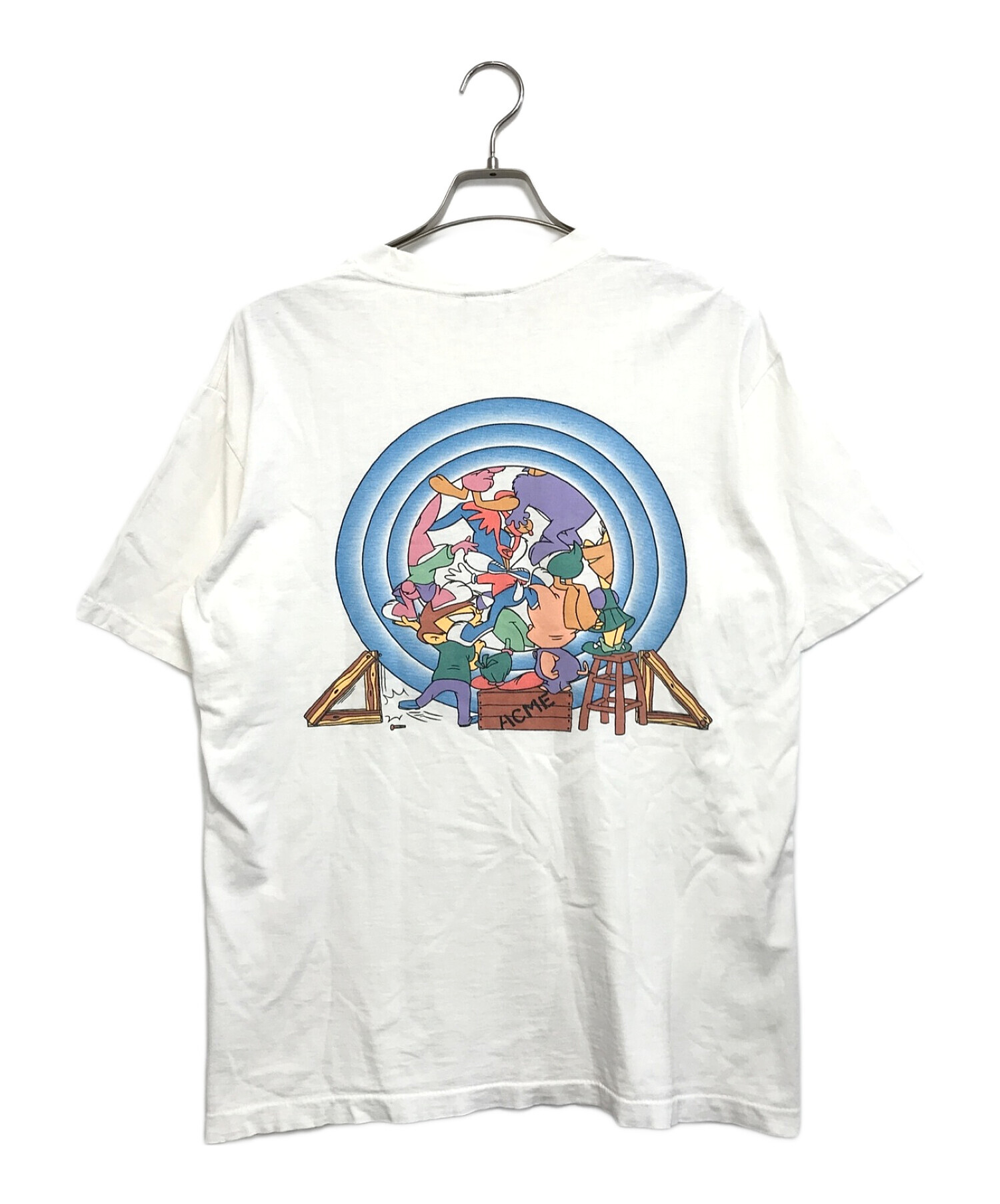 TINY TOON (タイニー・トゥーンズ) Tシャツ ホワイト サイズ:L