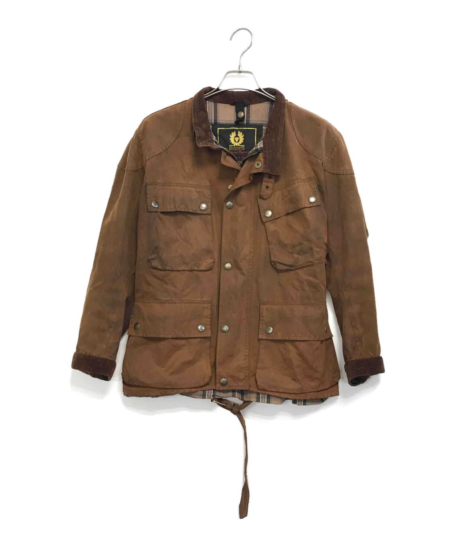 中古・古着通販】BELSTAFF (ベルスタッフ) オイルドジャケット オリーブ サイズ:M｜ブランド・古着通販 トレファク公式【TREFAC  FASHION】スマホサイト