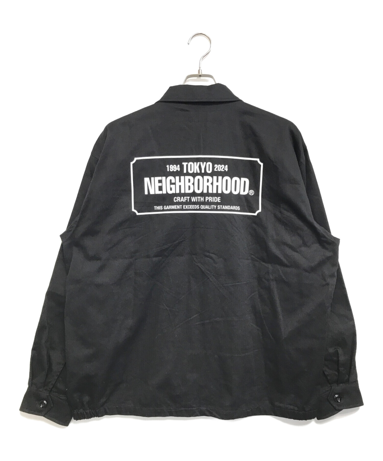 NEIGHBORHOOD (ネイバーフッド) ジップワークジャケット ブラック サイズ:L 未使用品