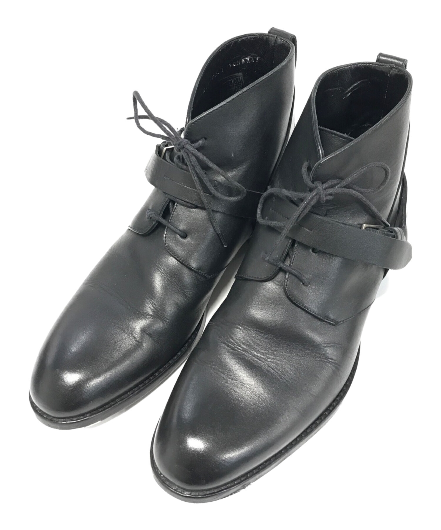 中古・古着通販】Dior Homme (ディオール オム) ショートブーツ ブラック サイズ:43｜ブランド・古着通販 トレファク公式【TREFAC  FASHION】スマホサイト