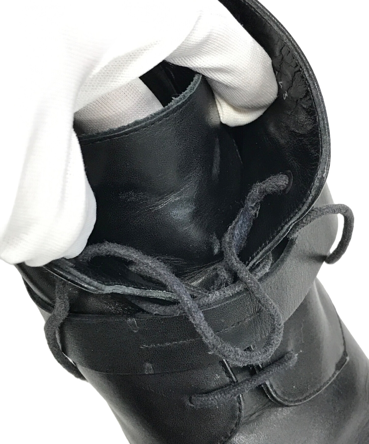 Dior Homme (ディオール オム) ショートブーツ ブラック サイズ:43
