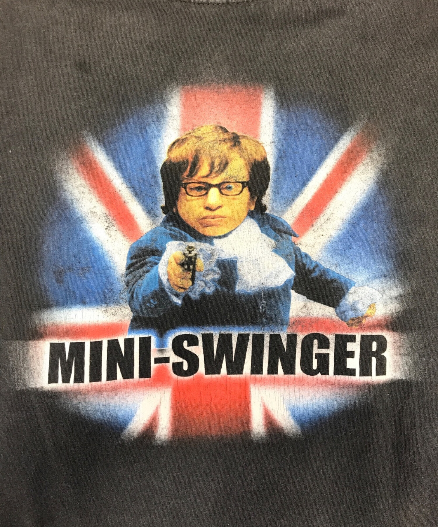 中古・古着通販】ムービーTシャツ (ムービーTシャツ) 00s AUSTIN POWERS(オースティン・パワーズ) ムービーTシャツ ブラック サイズ:XL｜ブランド・古着通販  トレファク公式【TREFAC FASHION】スマホサイト