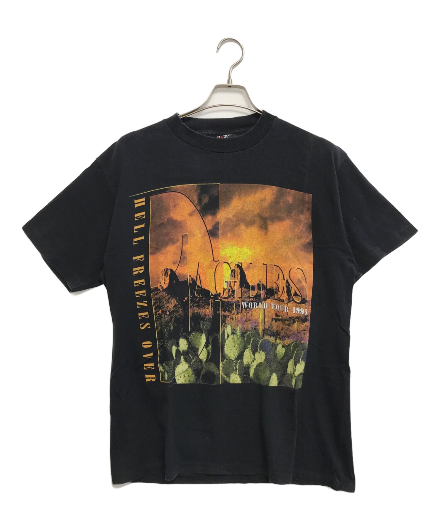 中古・古着通販】バンドTシャツ (バンドTシャツ) 90s HELL FREEZES OVER(へルフリーゼスオーバー) バンドTシャツ ブラック  サイズ:Ｌ｜ブランド・古着通販 トレファク公式【TREFAC FASHION】スマホサイト