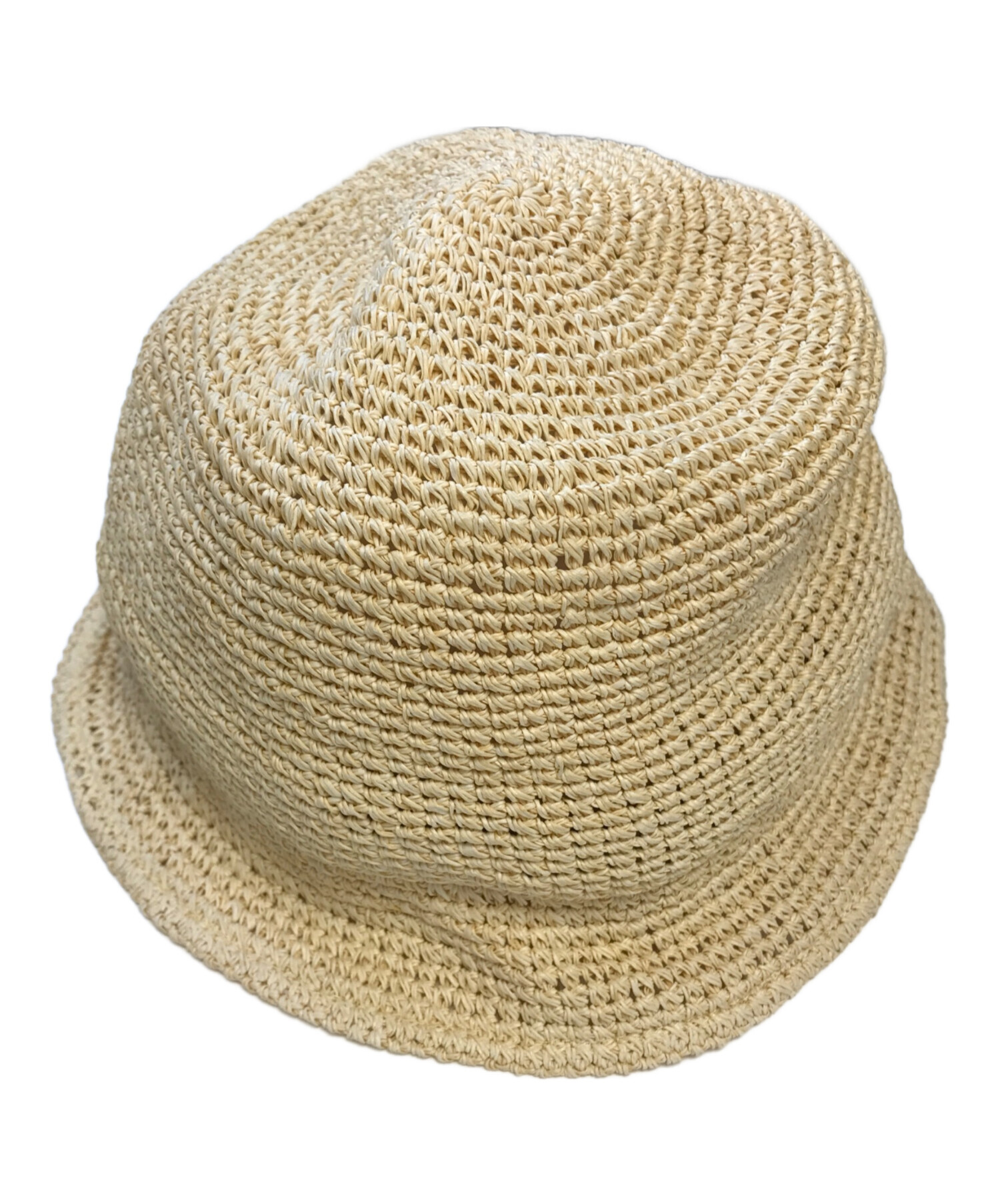 中古・古着通販】no roll (ノーロール) RAFFIA BUCKET HAT ベージュ サイズ:表記なし｜ブランド・古着通販  トレファク公式【TREFAC FASHION】スマホサイト