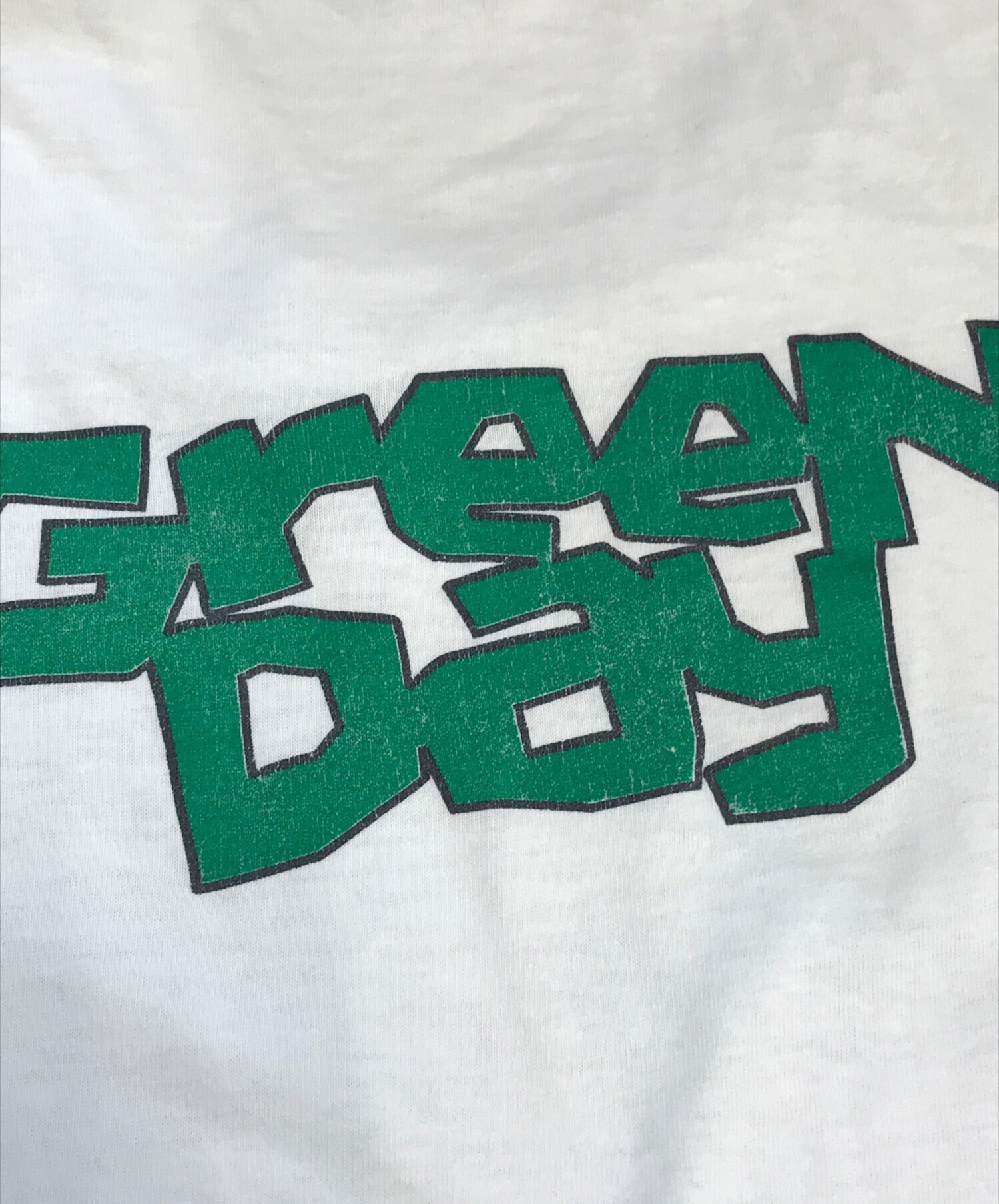 中古・古着通販】バンドTシャツ (バンドTシャツ) 90s Green Day(グリーンデイ) バンドTシャツ ホワイト  サイズ:XL｜ブランド・古着通販 トレファク公式【TREFAC FASHION】スマホサイト