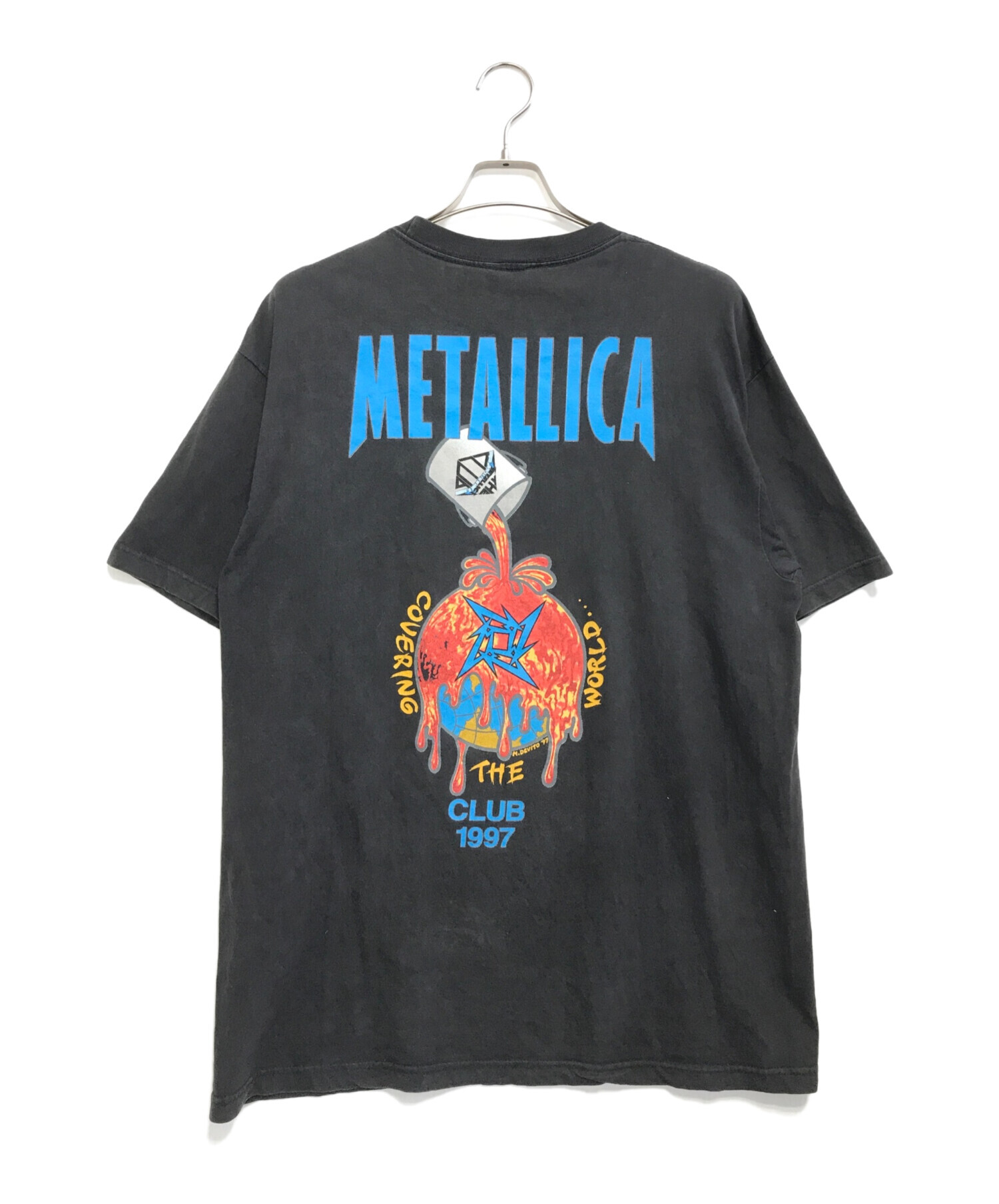 中古・古着通販】バンドTシャツ (バンドTシャツ) 90s metallica(メタリカ) バンドTシャツ ブラック サイズ:XL｜ブランド・古着通販  トレファク公式【TREFAC FASHION】スマホサイト