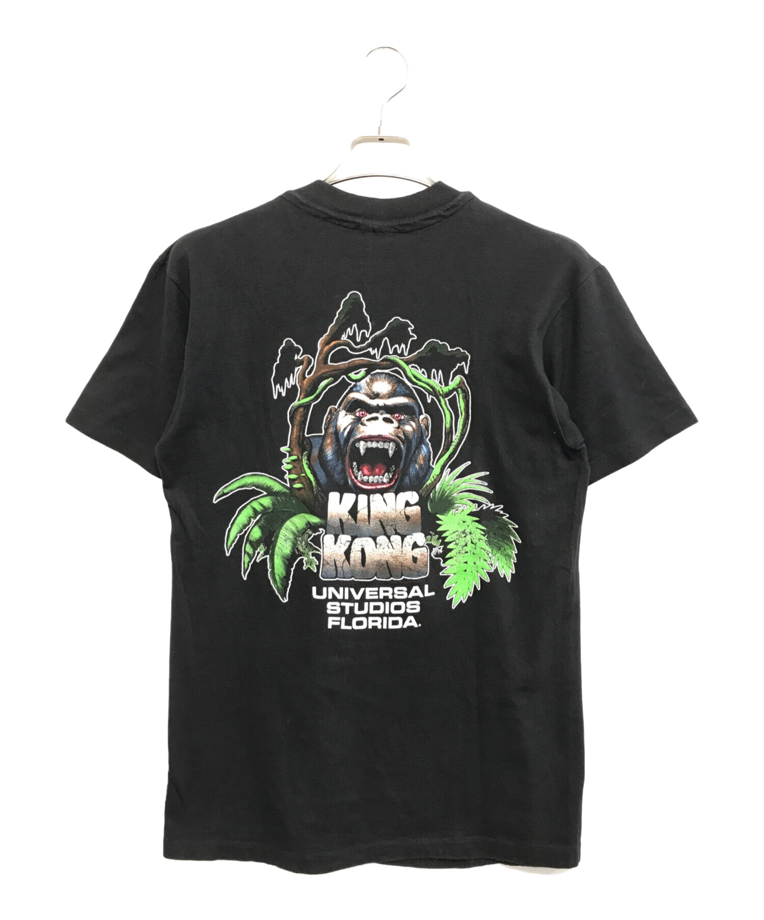 中古・古着通販】ムービーTシャツ (ムービーTシャツ) KING KONG(キング・コング) ムービーTシャツ ブラック  サイズ:L｜ブランド・古着通販 トレファク公式【TREFAC FASHION】スマホサイト