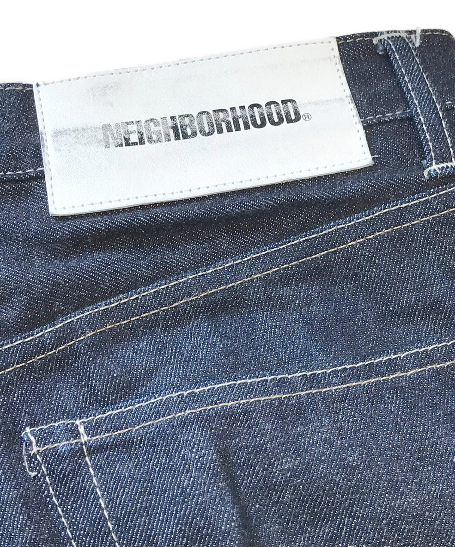 NEIGHBORHOOD (ネイバーフッド) RIGID DENIM DP BASIC PANTS インディゴ サイズ:Ｍ