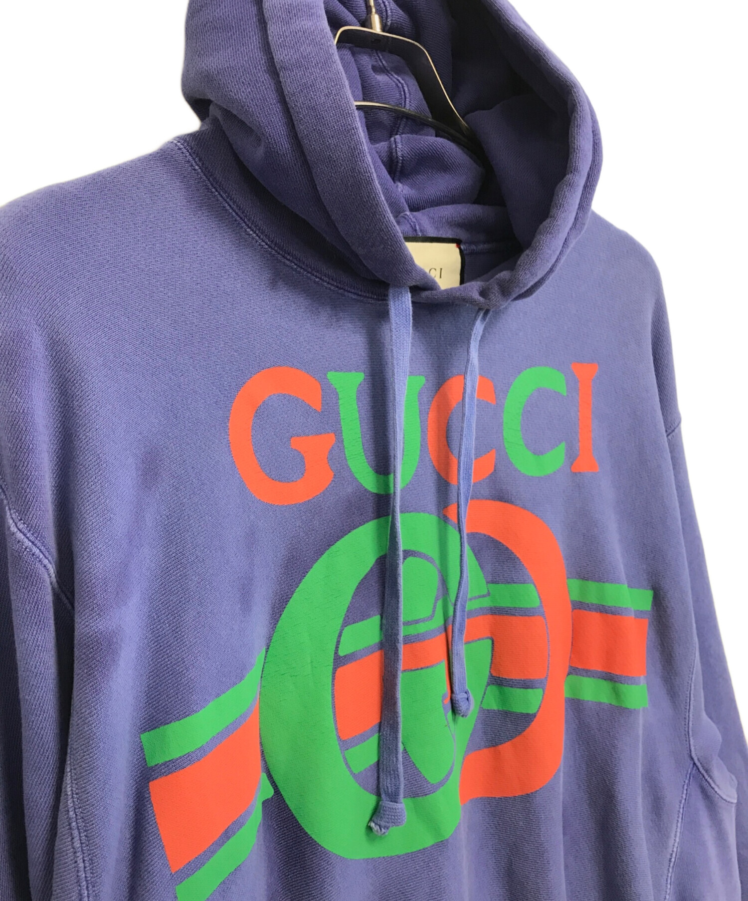 中古・古着通販】GUCCI (グッチ) インターロッキングGプリントパーカー パープル サイズ:XS｜ブランド・古着通販 トレファク公式【TREFAC  FASHION】スマホサイト