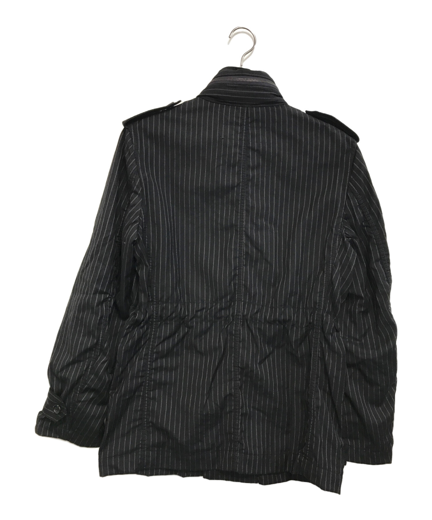 中古・古着通販】COMME des GARCONS HOMME (コムデギャルソン オム) M65 ミリタリージャケット ブラック  サイズ:S｜ブランド・古着通販 トレファク公式【TREFAC FASHION】スマホサイト