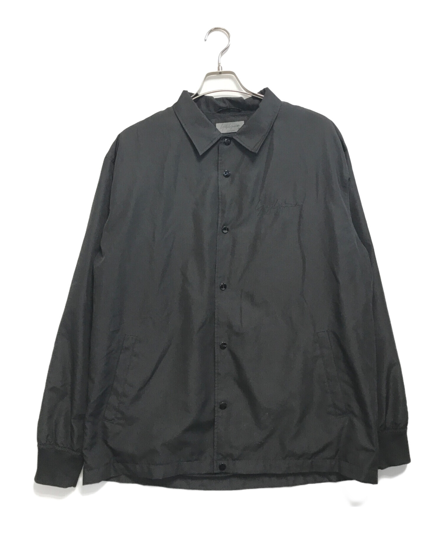 中古・古着通販】YOHJI YAMAMOTO (ヨウジヤマモト) New Era (ニューエラ) コーチジャケット ブラック  サイズ:XL｜ブランド・古着通販 トレファク公式【TREFAC FASHION】スマホサイト