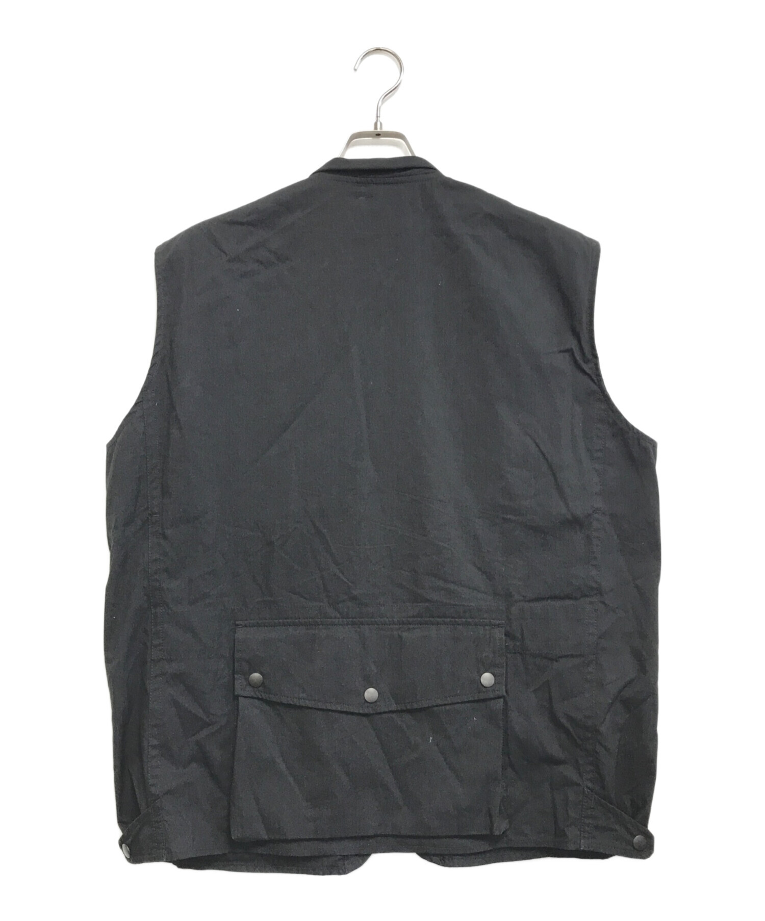 Needles (ニードルズ) FIELD VEST - C/N OXFORD CLOTH ブラック サイズ:M