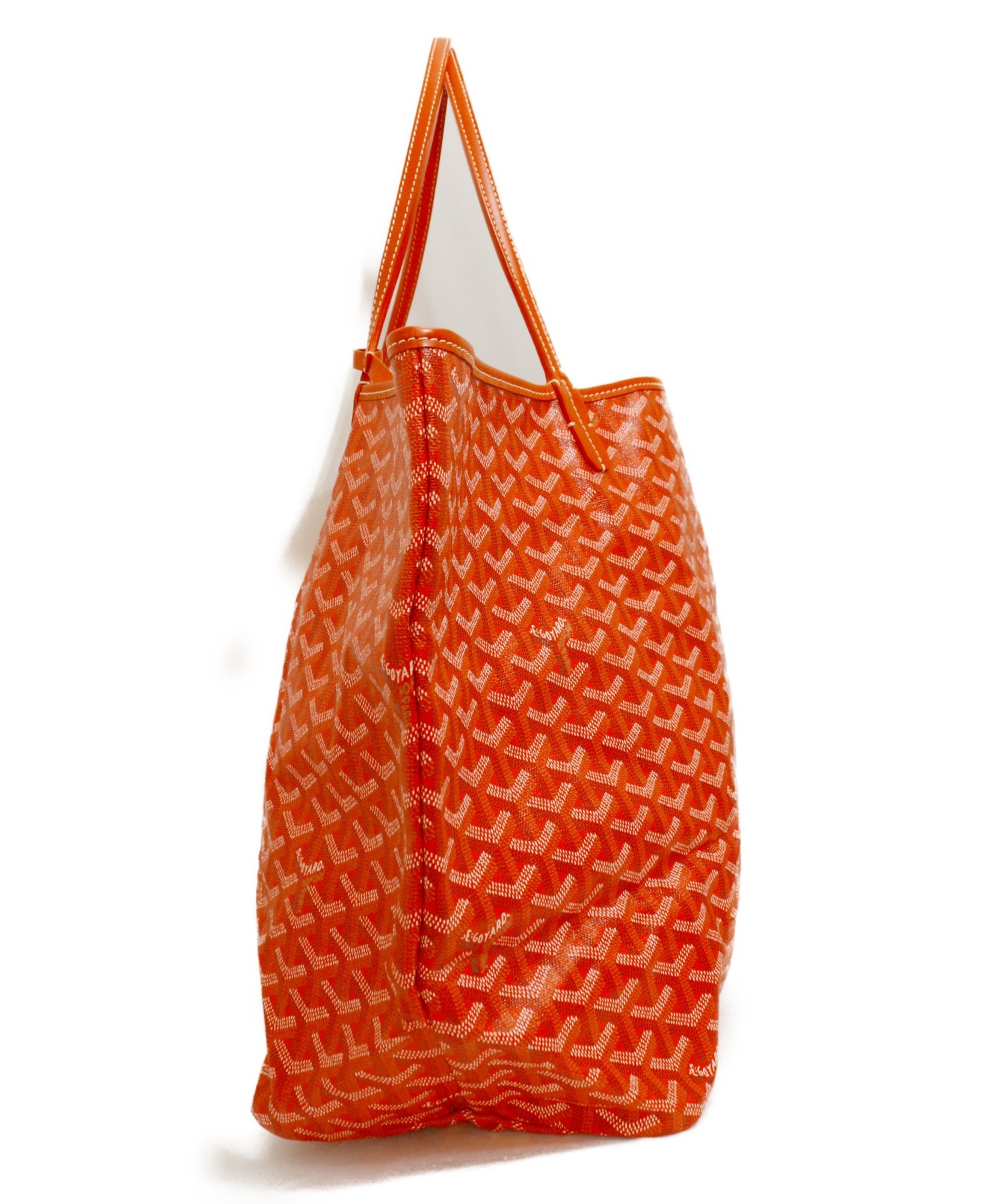 中古・古着通販】GOYARD (ゴヤール) サンルイトートバッグ オレンジ