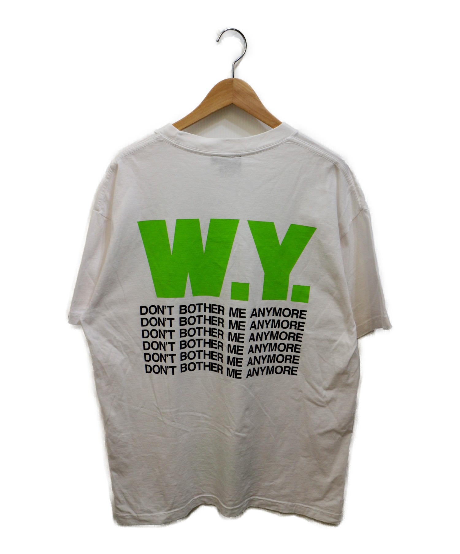 WASTED YOUTH (ウエステッドユース) Dont Bother Me Tee ホワイト サイズ:Ⅼ
