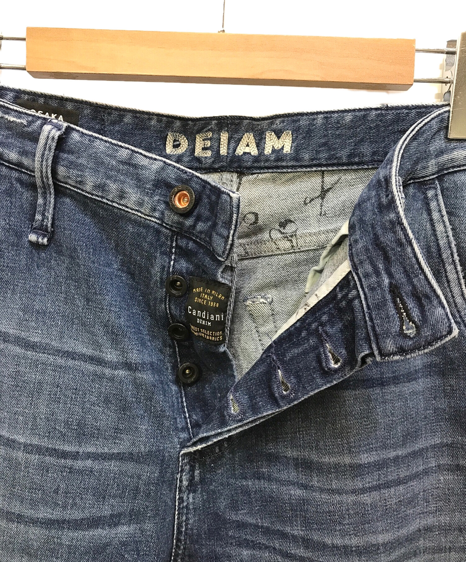 Denham (デンハム) デニムパンツ ブルー サイズ:73.5cm W29