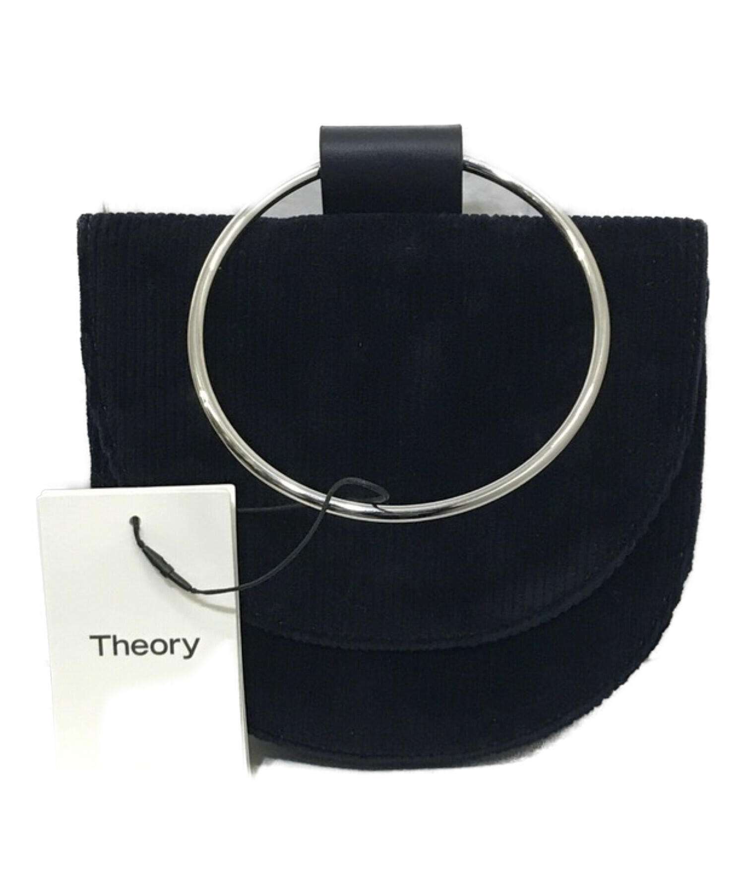 theory (セオリー) 2WAYコーデュロイバッグ ネイビー