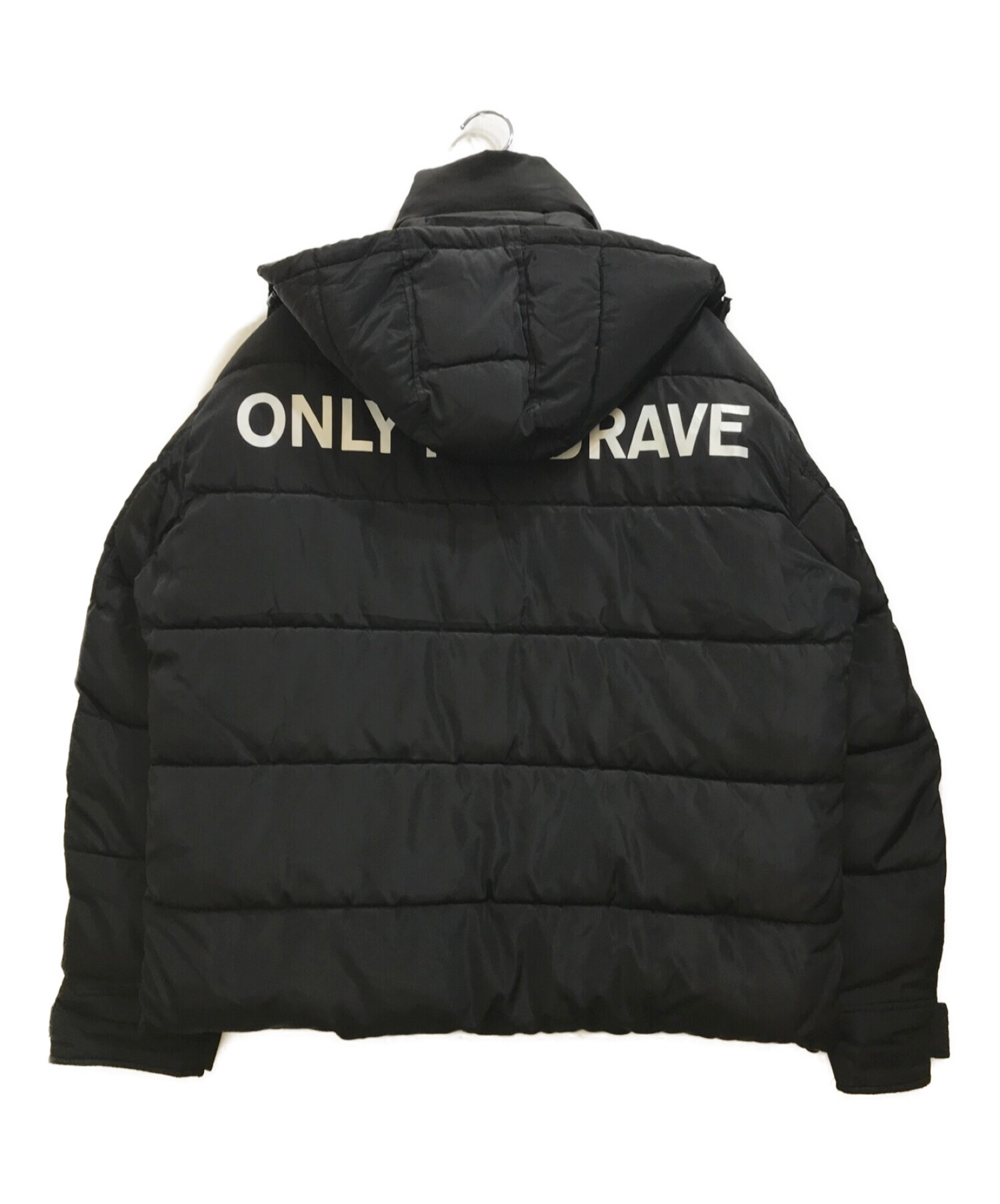 DIESEL (ディーゼル) only the brave puffer jacket ブラック サイズ:XL