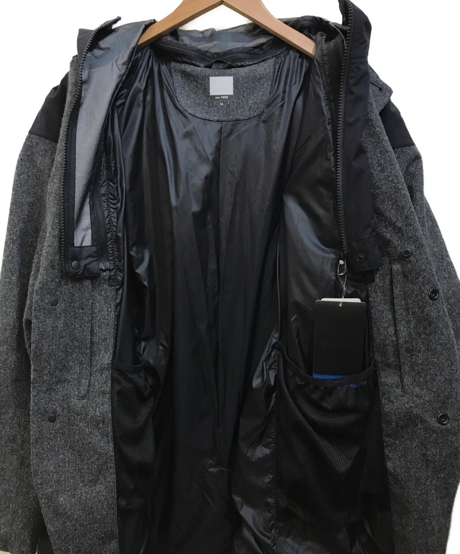 PHENIX (フェニックス) Rainfall 2L Jacket グレー×ブラック サイズ:XL 未使用品