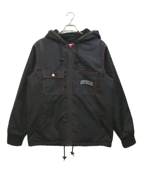 中古・古着通販】SUPREME (シュプリーム) Sherpa Lined Nylon Zip Up