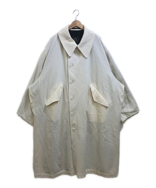 中古・古着通販】Y's (ワイズ) BRUSHED SURGE/TAFFETA REVERSIBLE COAT