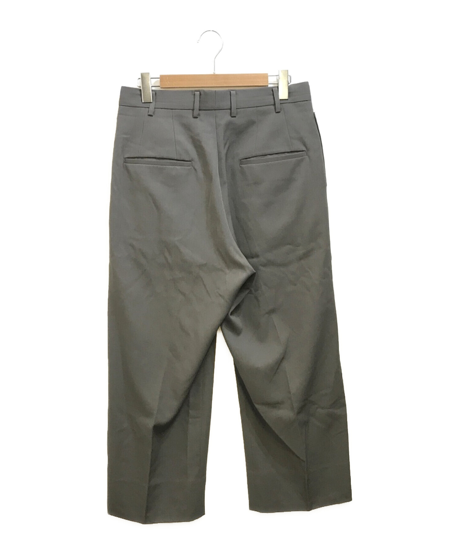 POLYPLOID (ポリプロイド) WIDE TAPERED PANTS -TYPE C グレー サイズ:3