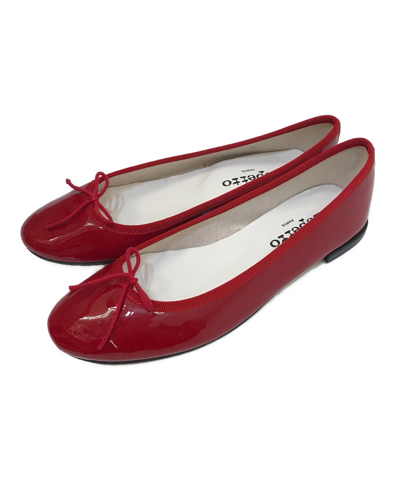 repetto (レペット) バレエシューズ レッド サイズ:38