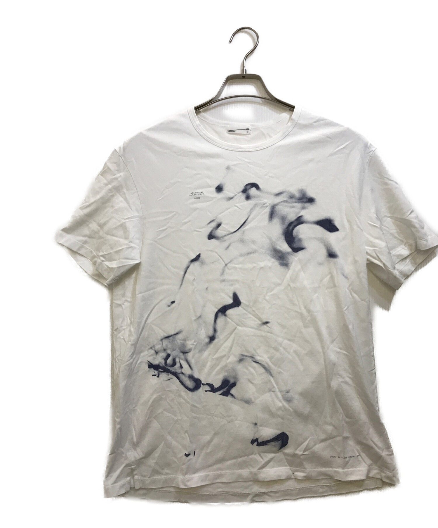 LAD MUSICIAN (ラッドミュージシャン) Smoke print T-shirt ホワイト サイズ:42