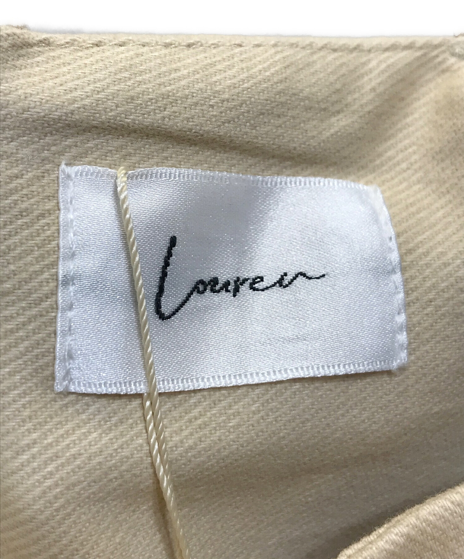 Louren (ローレン) camisole pencil onepiece アイボリー サイズ:S