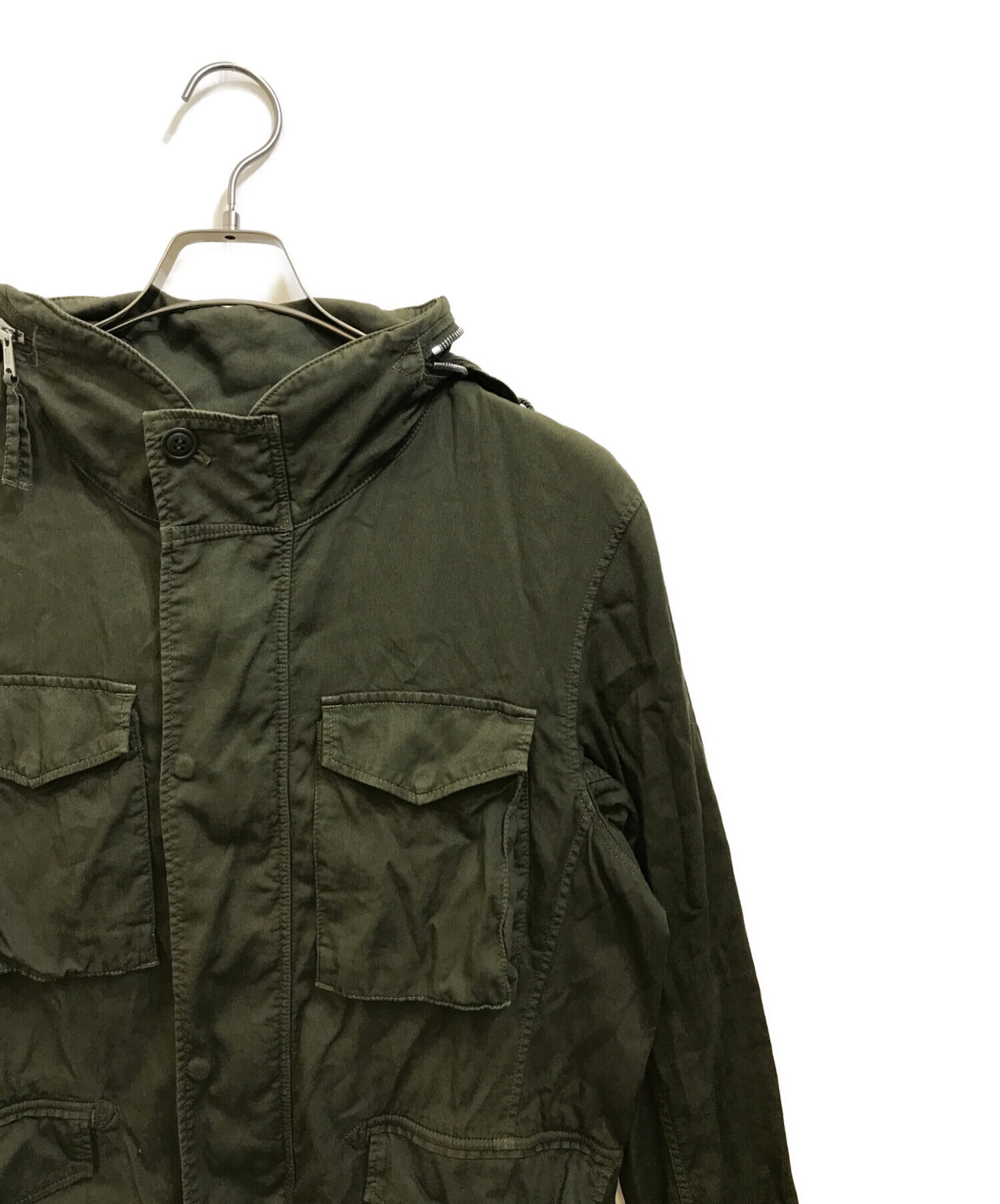 nonnative (ノンネイティブ) トゥルーパージャケットコットンピケオーバーダイ グリーン サイズ:2