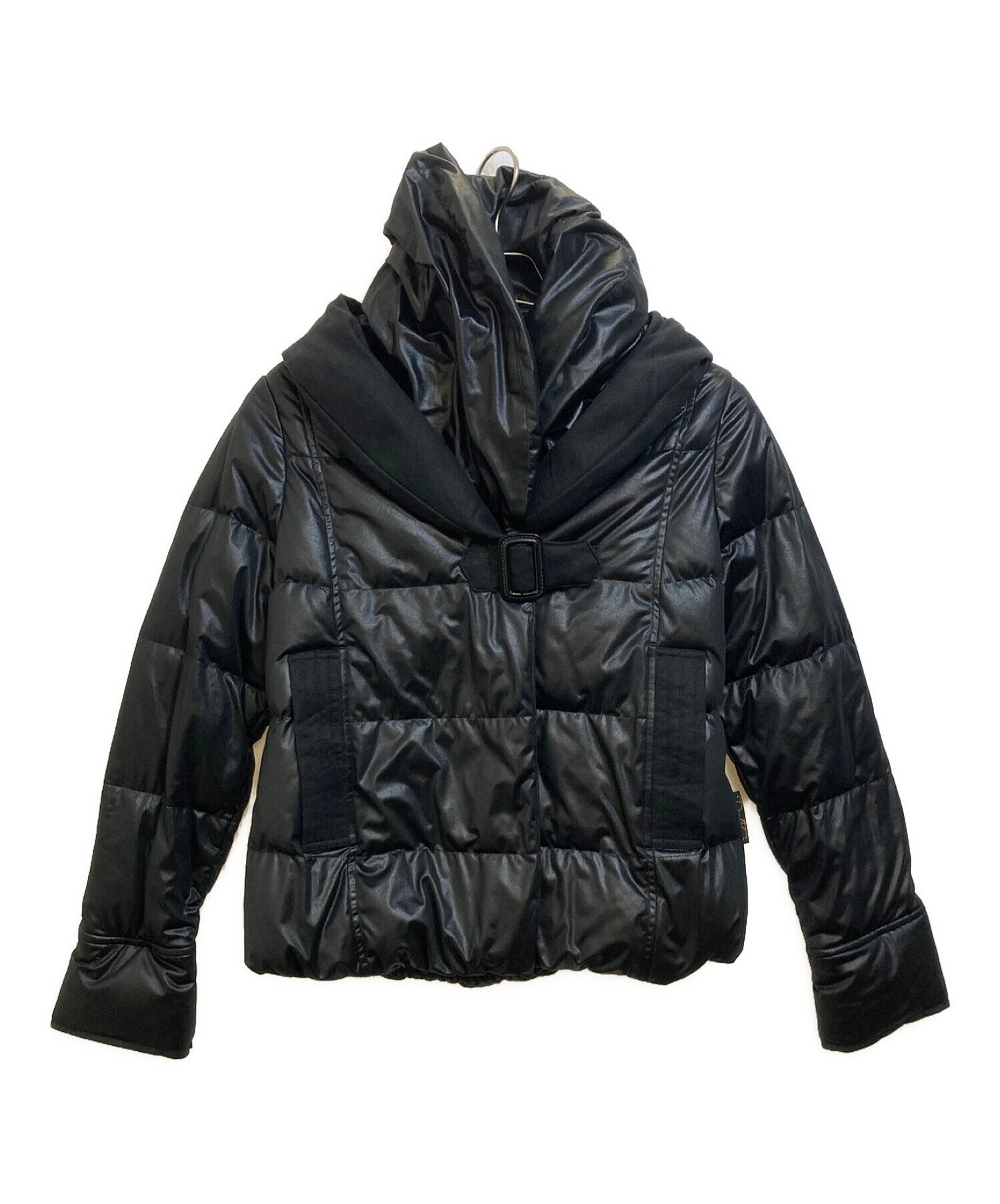 YOSOOU (粧/ヨソオウ) ツーピースカラーショートジャケット ブラック サイズ:2