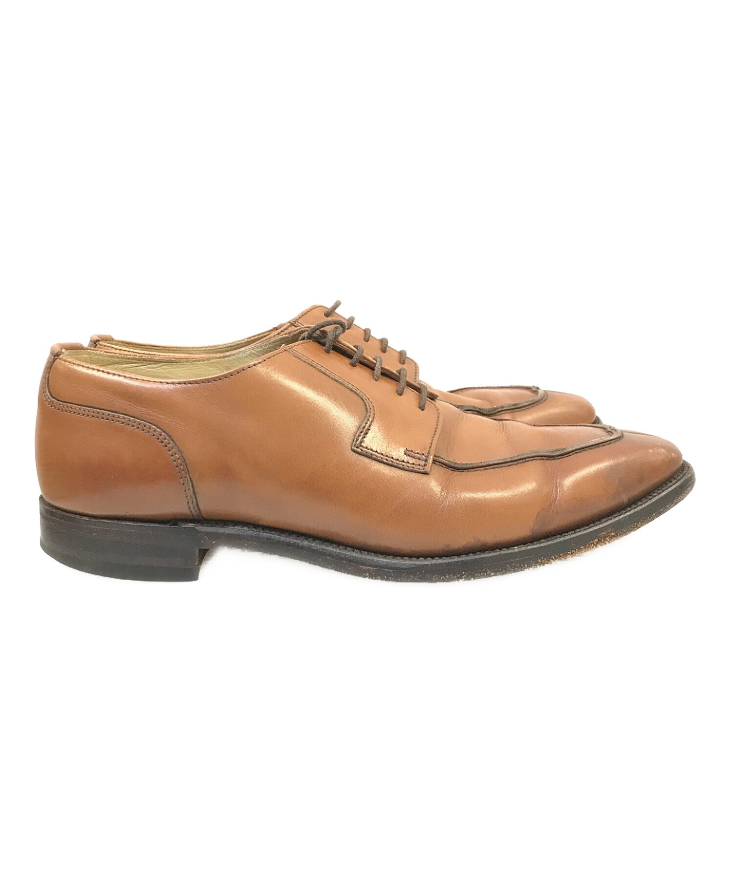 中古・古着通販】LOAKE (ローク) RUGBYUチップシューズ ブラウン