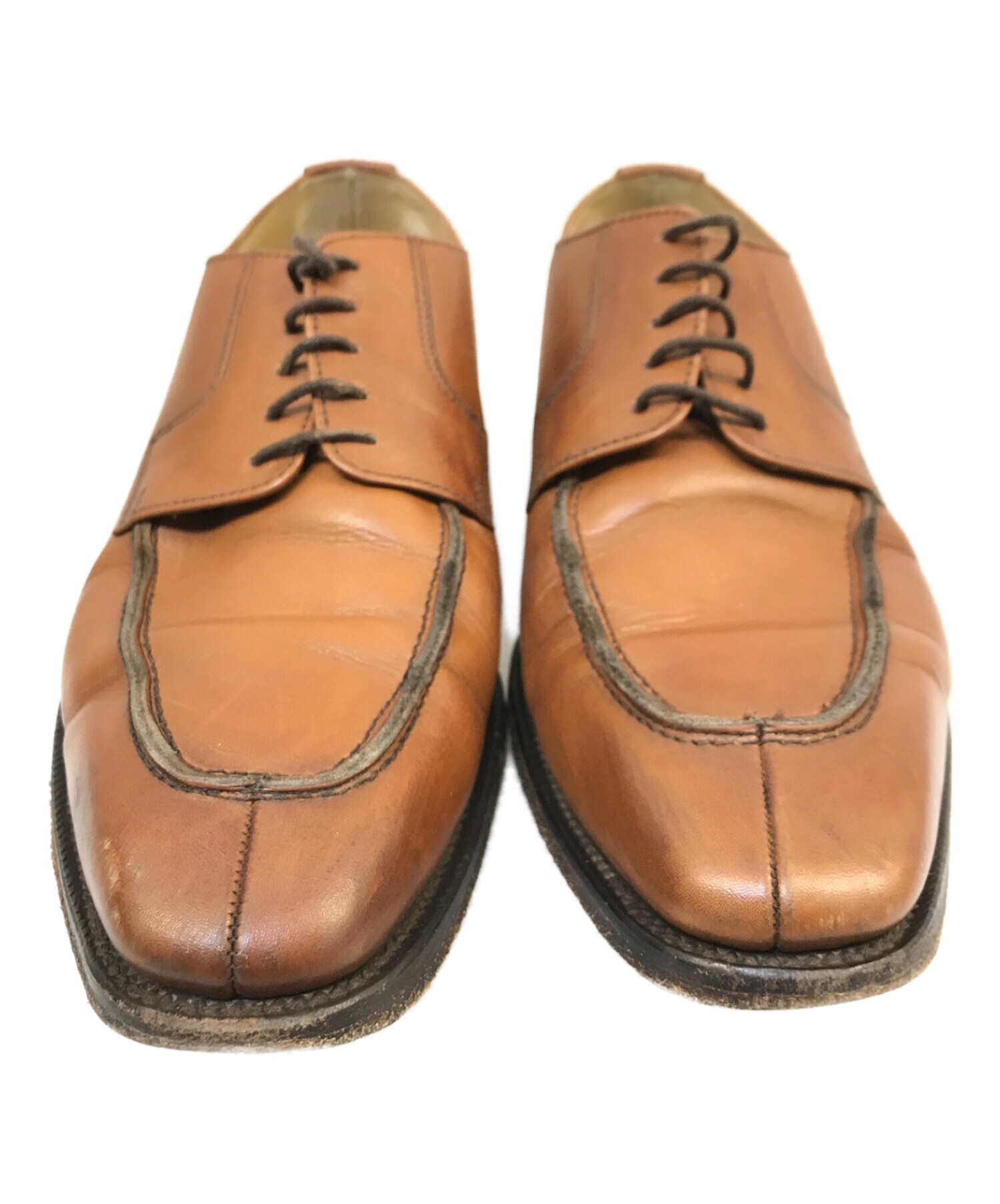 中古・古着通販】LOAKE (ローク) RUGBYUチップシューズ ブラウン