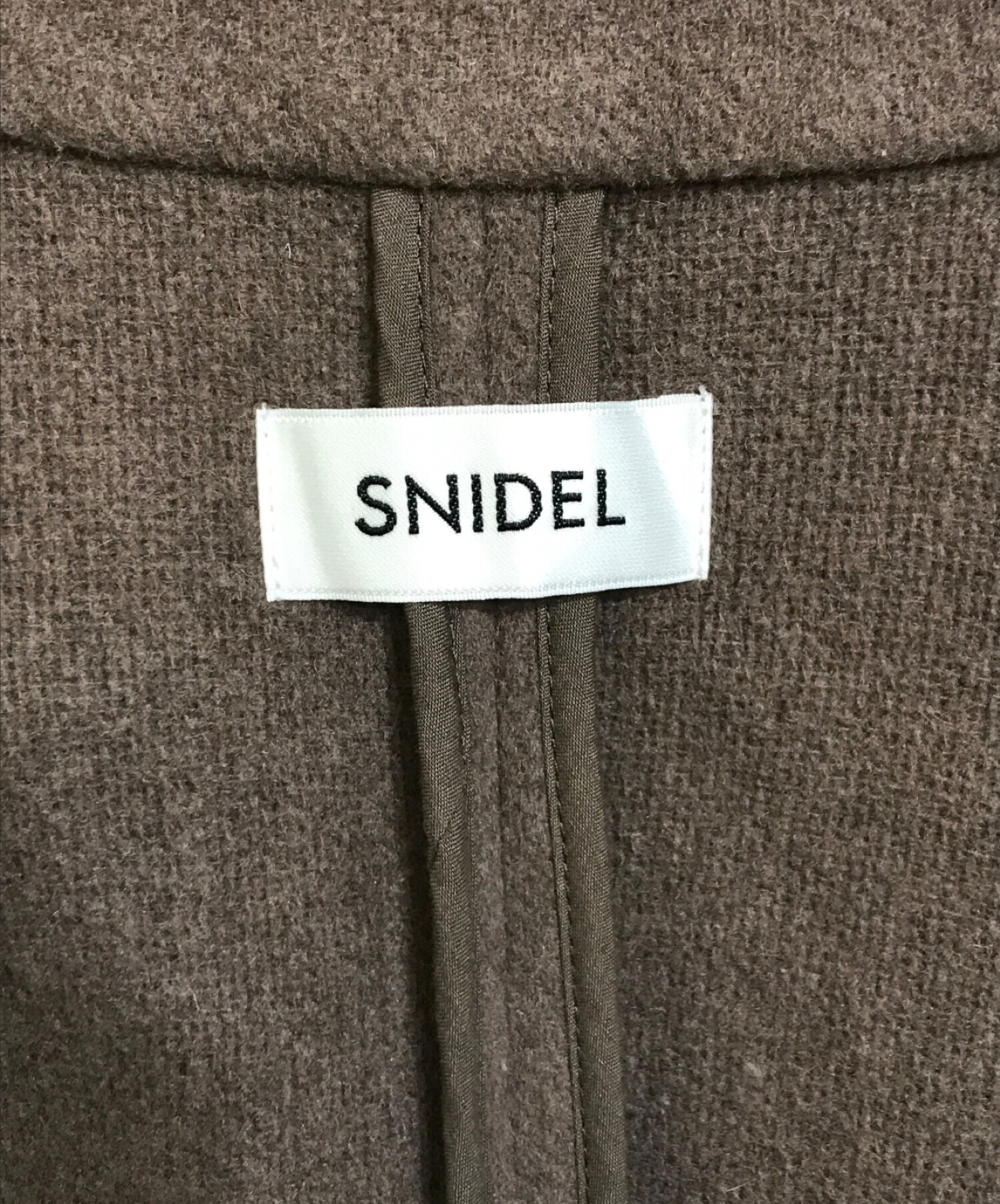 中古・古着通販】Snidel (スナイデル) ミドルレングスポンチョコート