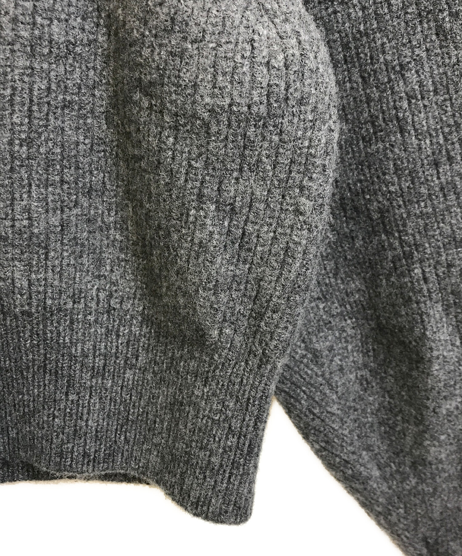 中古・古着通販】ENFOLD (エンフォルド) CROPPED WIDE ARM PULLOVER