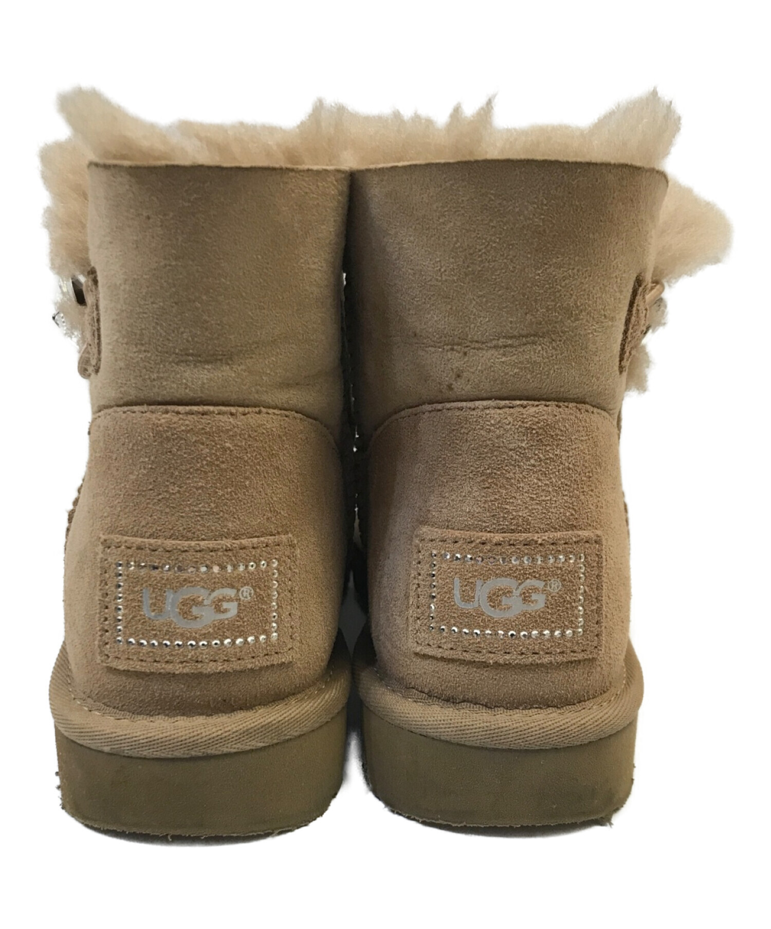 中古・古着通販】UGG (アグ) Mini Bailey Button Bling ベージュ