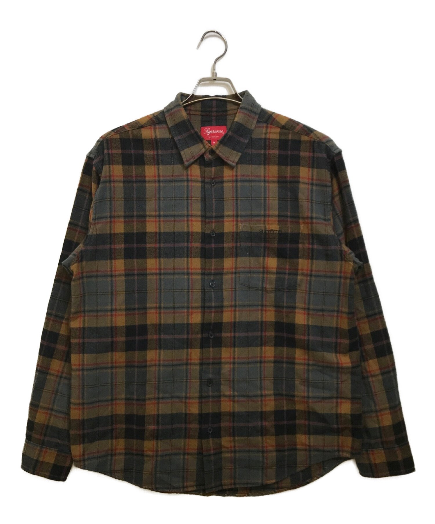 中古・古着通販】SUPREME (シュプリーム) Plaid Flannel Shirt