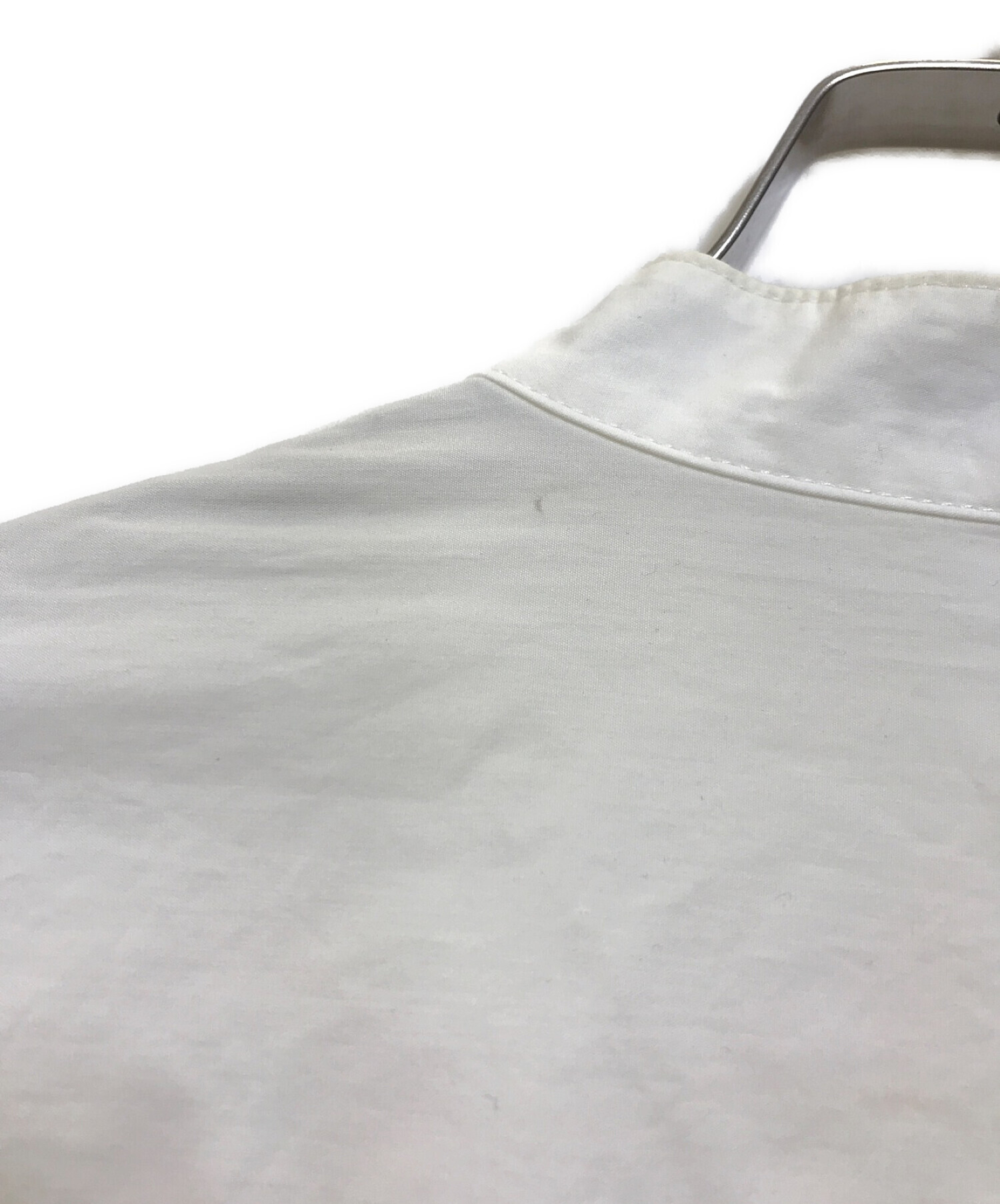 UN3D. (アンスリード) シアーレイヤードシャツ ホワイト サイズ:F