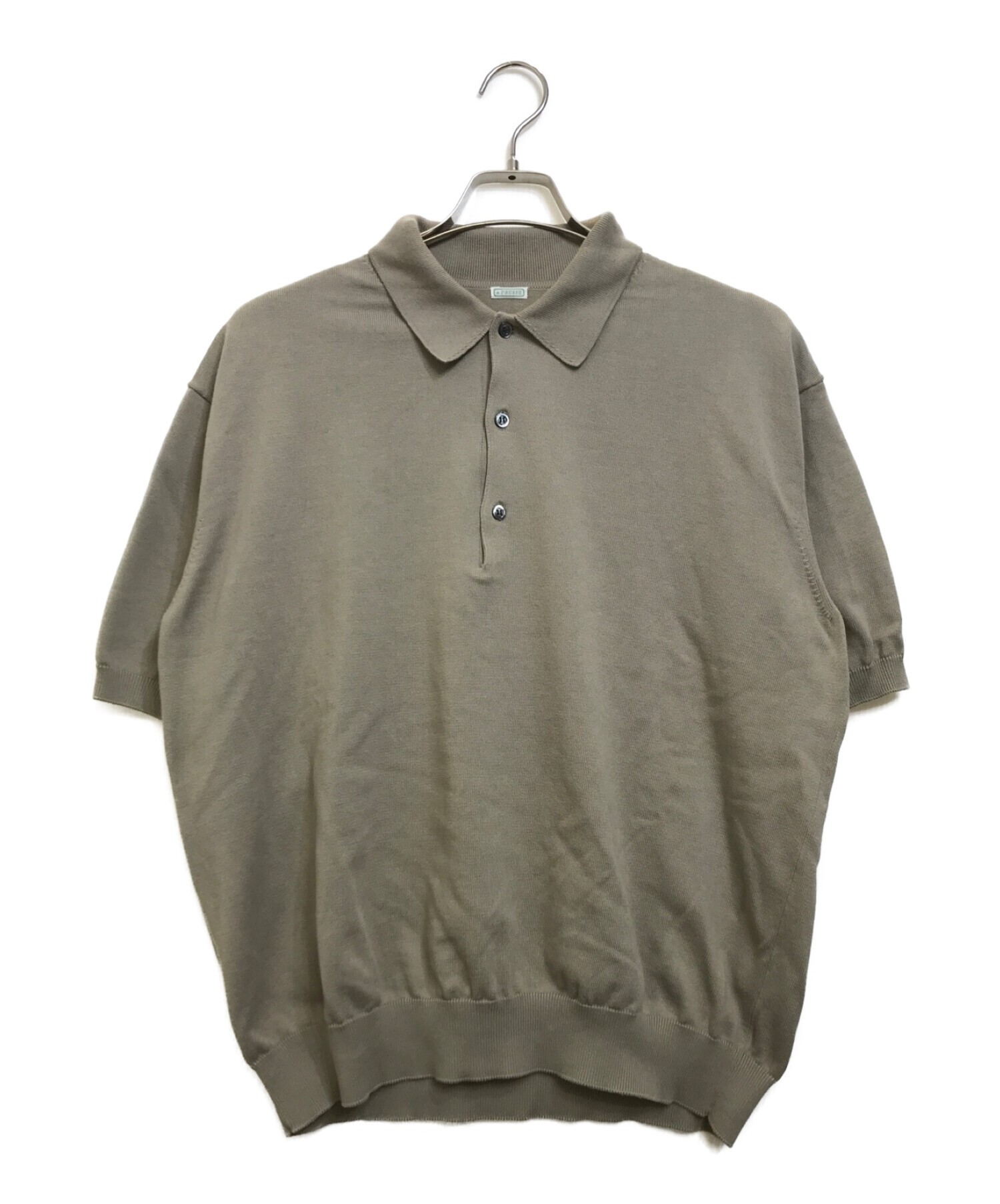 中古・古着通販】A.PRESSE (アプレッセ) Cotton Knit S/S Polo Shirts