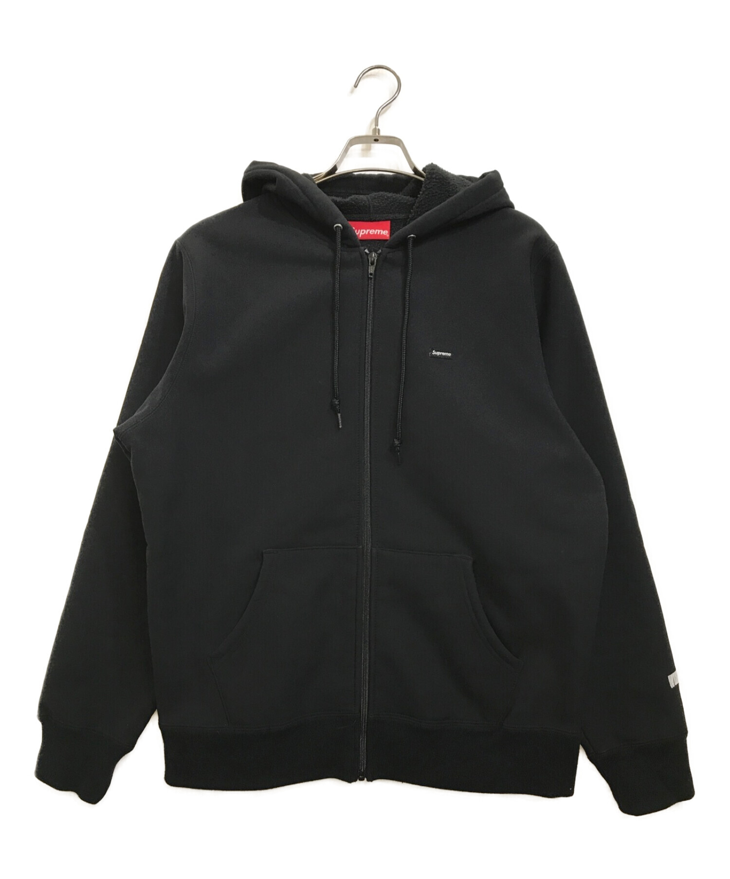 SUPREME (シュプリーム) WINDSTOPPER Zip Up Hooded Sweatshirt ブラック サイズ:M