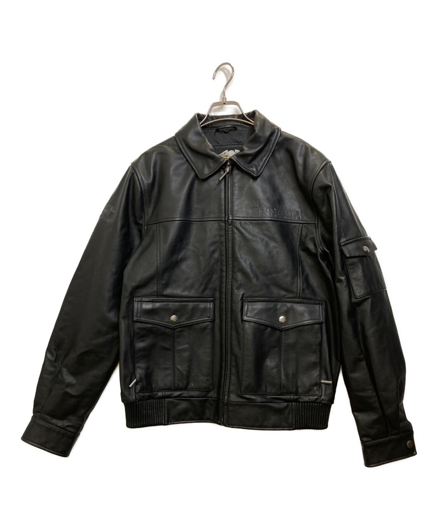 中古・古着通販】HARLEY-DAVIDSON (ハーレーダビッドソン) レザー