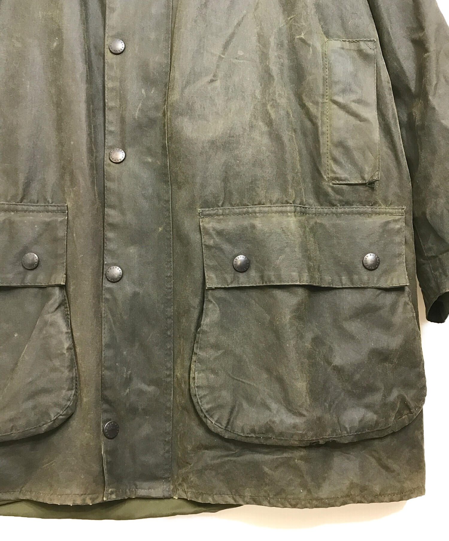 中古・古着通販】Barbour (バブアー) オイルドコート グリーン サイズ